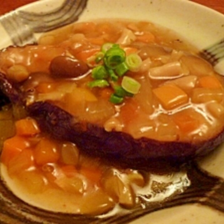 米なずの和風カレーあんかけ